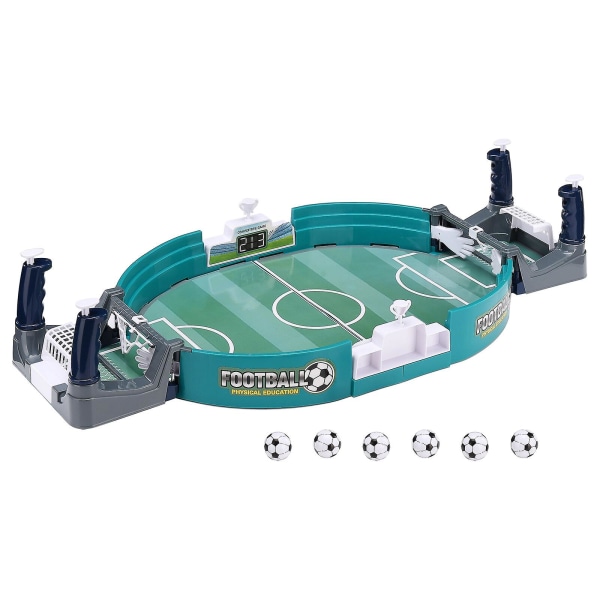Mini Foosball Bordsspel för barn - Interaktiv bordsfotbollsleksak - Säkert absmaterial - Förbättrar hand-öga-koordination - Perfekt present till barn