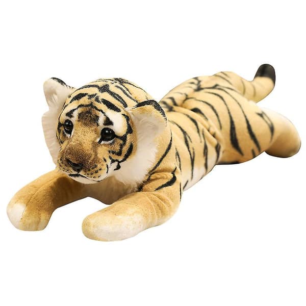Simulerad Lejon Tiger Leopard Docka Lejonkungen Plysch Leksak Docka Kudde Barnens Present Small size 39cm Style-2