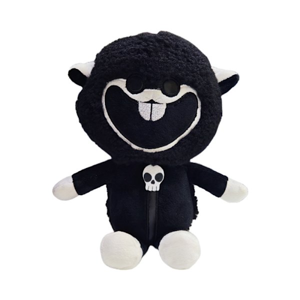 Nightmare Critters spillutstyr, lammedukker, nattmarerull-plysjleker Black