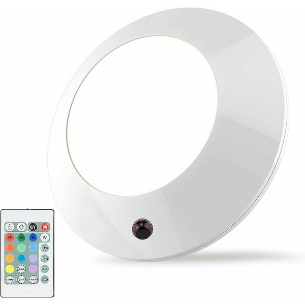 LED-taklampe med baderomsbelysning, fjernstyrt taklampe