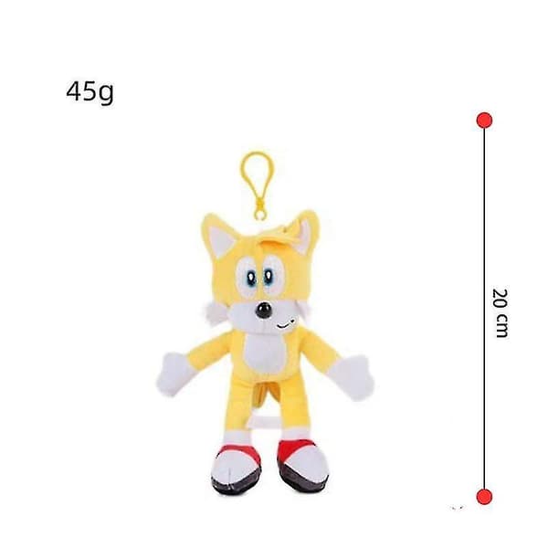 Tails Sonic Plyschdjur Mjukdjur Barn Student Barn Gåvor 20cm