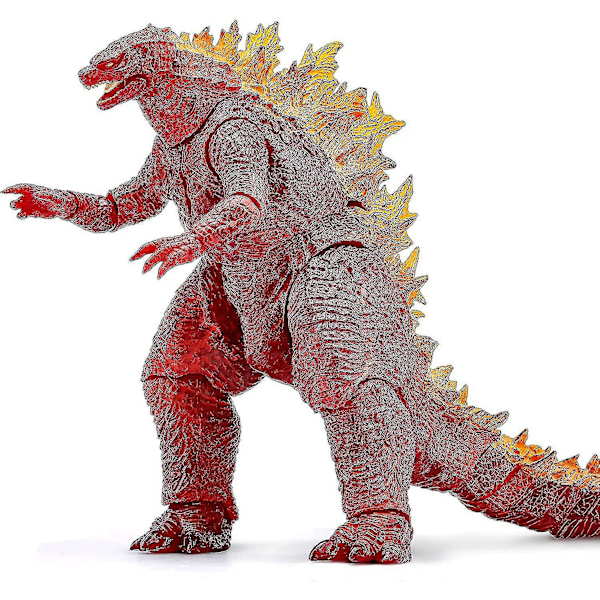 Godzilla Actionfigur - King Of The Monsters Leksak (med Atomic Breath)