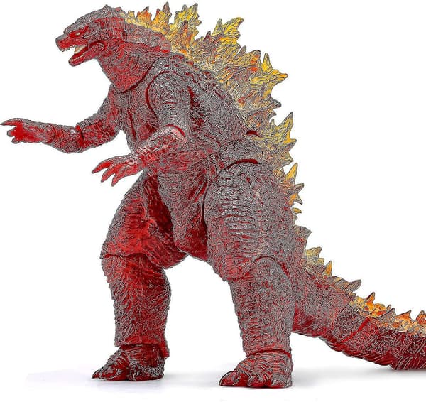 Godzilla Actionfigur - Kongernes Konge Legetøj (med Atomåndedræt)