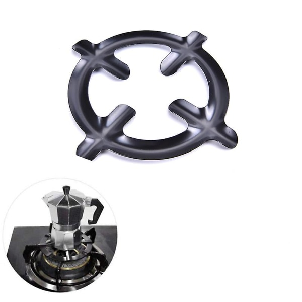 1 stk Jern Gaskomfur Komfurplade Kaffe Moka Pot Stand Reducer Ring Holder Shytmv