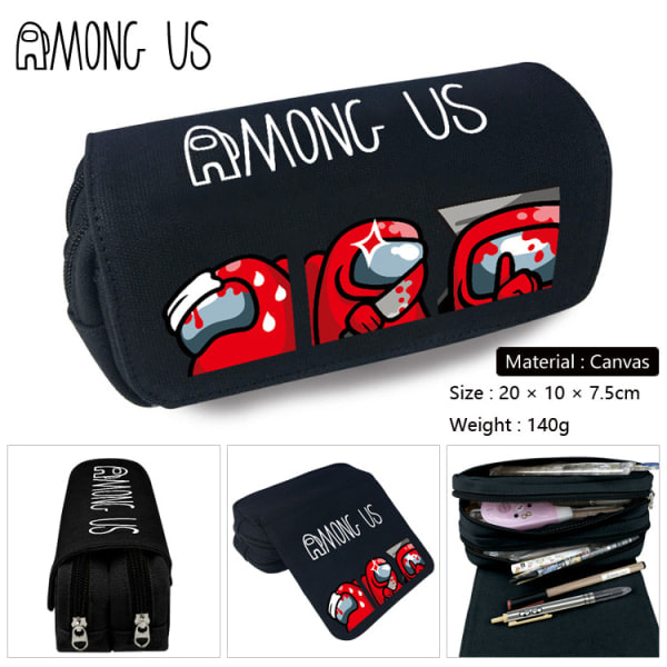 IC Among Us Pencil Case Pencil Case Case Bag Large Capacity Model B