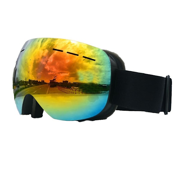 Naisten ja miesten hiihtolasit Pro black frame red