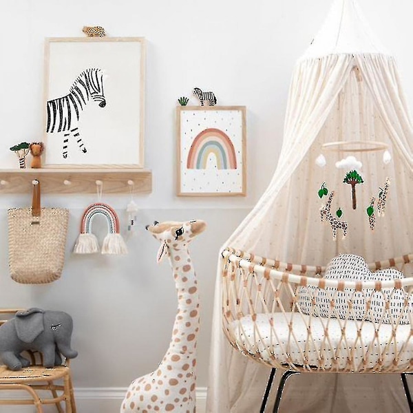Gosedjur Giraff Jätte Stor Mjuk Docka Barn Present Fylld Djur 40cm