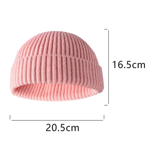 Fiskaremössa för män och kvinnor, vintervarma mössor svart+beige Carbon gray*pink