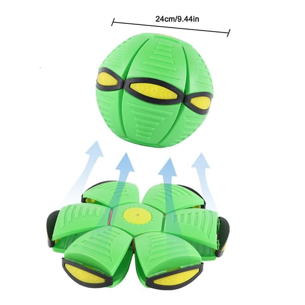 Den magiska hundleksaken UFO-boll Green