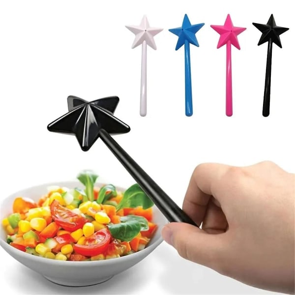 4 Salt og Pepper Shaker Wands Duo Salt / Pepper Som Vist