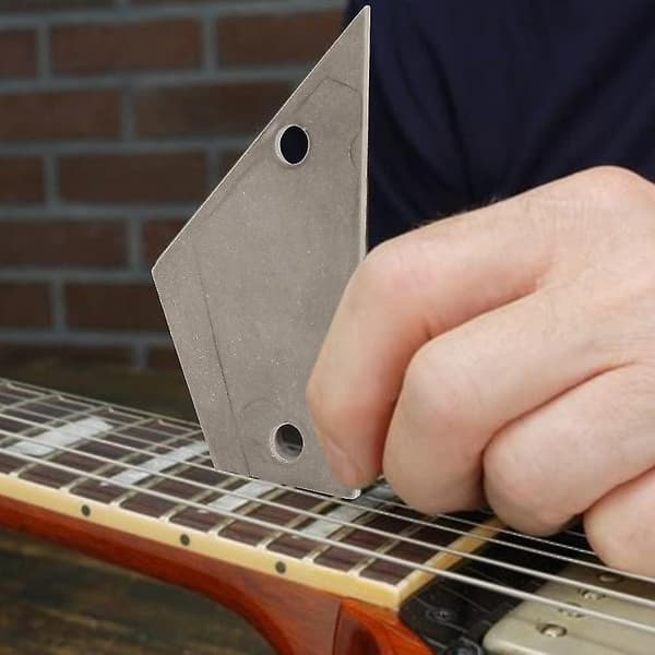 Guitar Reparationsværktøjssæt med båndslibefil Nedre halsnivelleringsværktøj