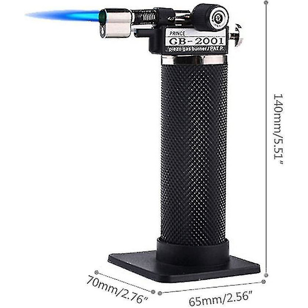 Zjl220 Micro Blowtorch Justerbar Flamma Guld Silver Svetsning Svetsning Smycken Fackla Hy