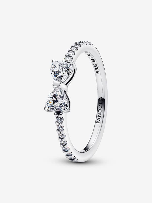 Pandora – Glitrende sløyfering – Sterlingsølv Circumference: 52mm