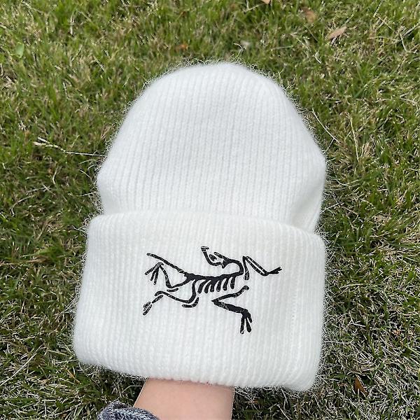 Arc'teryx strikket hue Solid Color Pullover Beanie varm hue (hvid, 1 stk.)