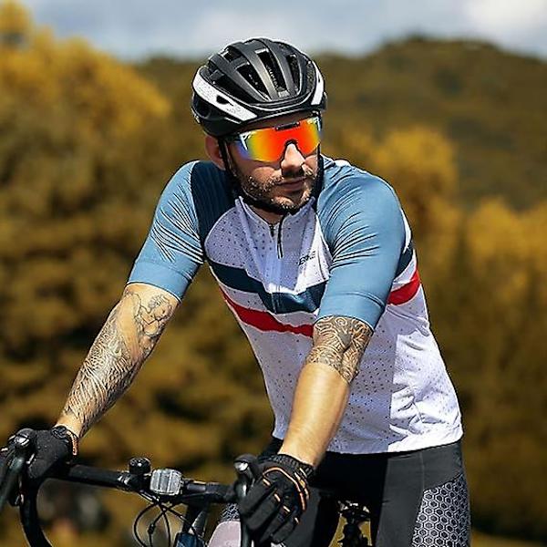 Polariserade Solglasögon för Män och Kvinnor, Baseboll Solglasögon UV400, Utomhus Sport Färgade Cykling