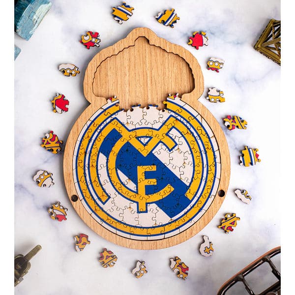 Real Madrid träpussel, 102 bitar{ROG} Real Madrid Real Madrid