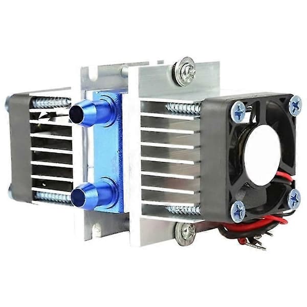 1 Sæt Mini Aircondition DIY Kit Termoelektrisk Peltier Køler Kølesystem + Blæser