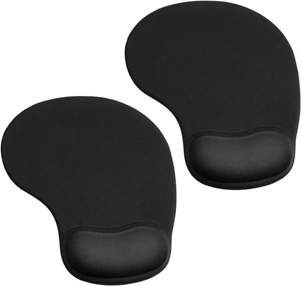 2-pack ergonomiskt handledsstöd för musmatta med gel