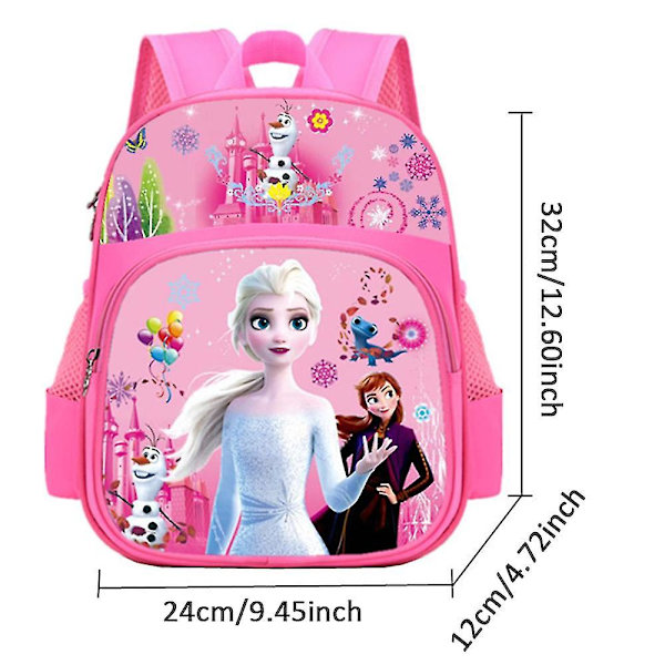 Tegneseriefigur trykt børnehave taske småbørn børn drenge piger frosset Spider-man rygsæk førskole skole tasker bogtaske PAW Patrol Sky Blue