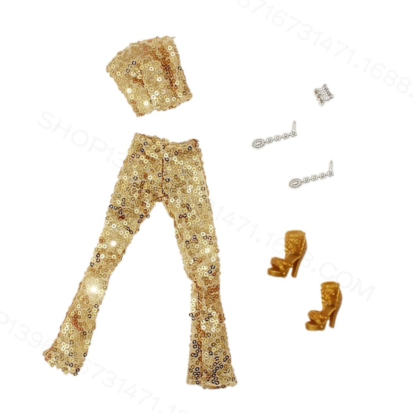 Kompatibel med Barbie dockfilm Samma stil leksak prinsessa par docka set Barbie docka leksak style 1