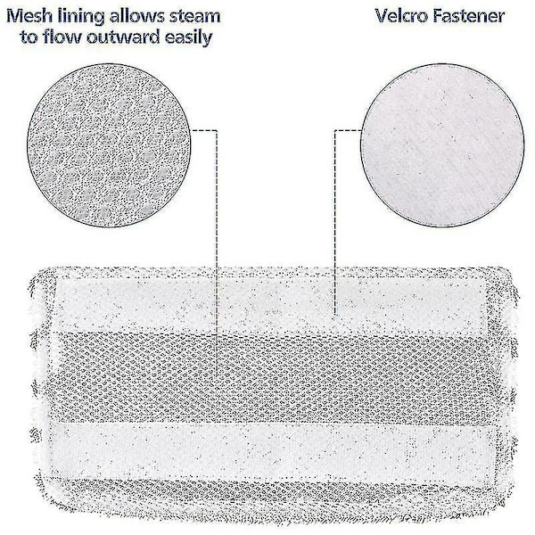 4 kpl Shark Steam Mop S1000 S1000a S1000c S1000wm S10001c Pestävä Shark Steam Mop -tyynyille