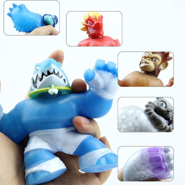 Sahario Goo Jit Zu Stretchy Legetøj Tw Crocodile