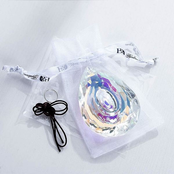 Kristalliprisma Ikkunariipus Lasi Rainbow Sun Catcher 89mm AB Riippuva Valo Tarvikkeet