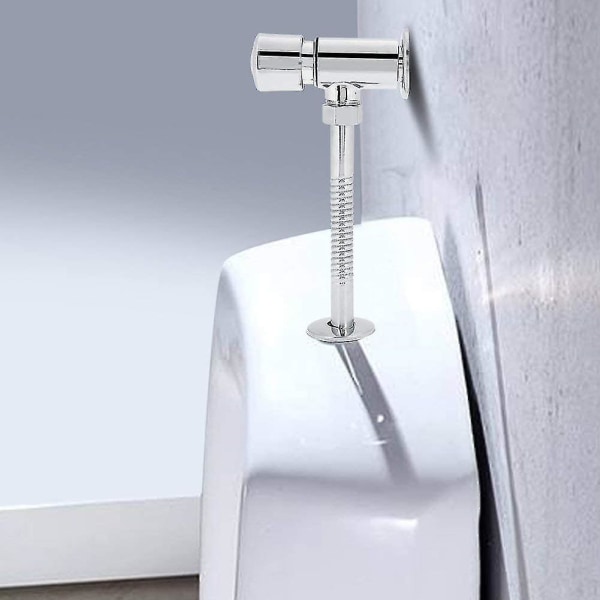 Pisuaarin huuhteluventtiili, kestävä sinkkiseoshuuhteluventtiili Kylpyhuoneen wc:n käsihuuhtelutyökalu (hy)