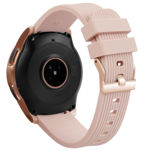 INF Samsung Galaxy Watch 42 mm armbånd silikone (S) Khaki Khaki