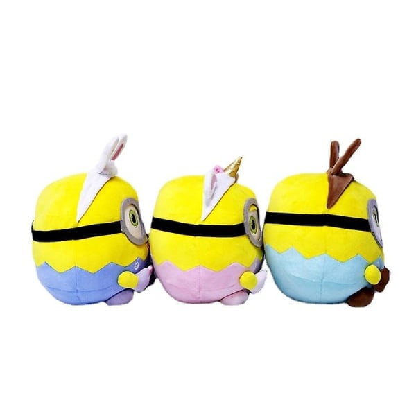 Minions Serie Despicable Me Rund Kudde Plysch Leksak Docka Unicorn 25CM