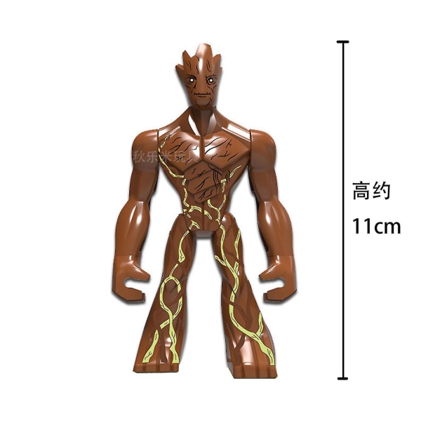 9 st Guardians Of The Galaxy Minifigurer Byggklossleksaker