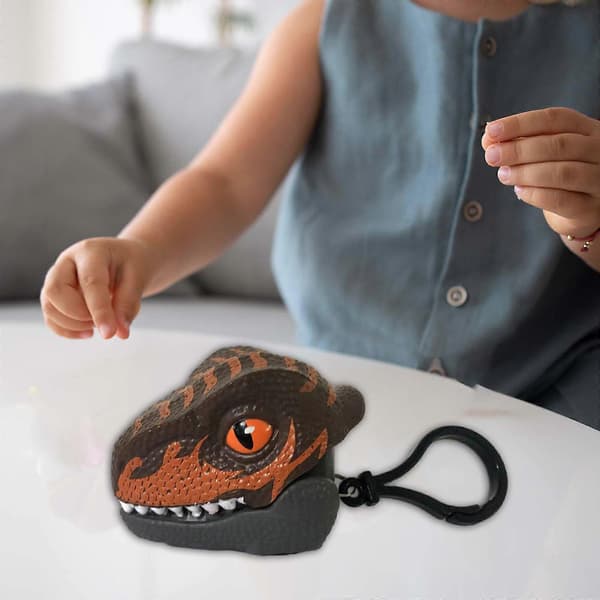 2x Dinosaur Friktionsdrevne Biler Dinosaur Legetøjsbil Pædagogisk Multifunktionel 2 Pcs