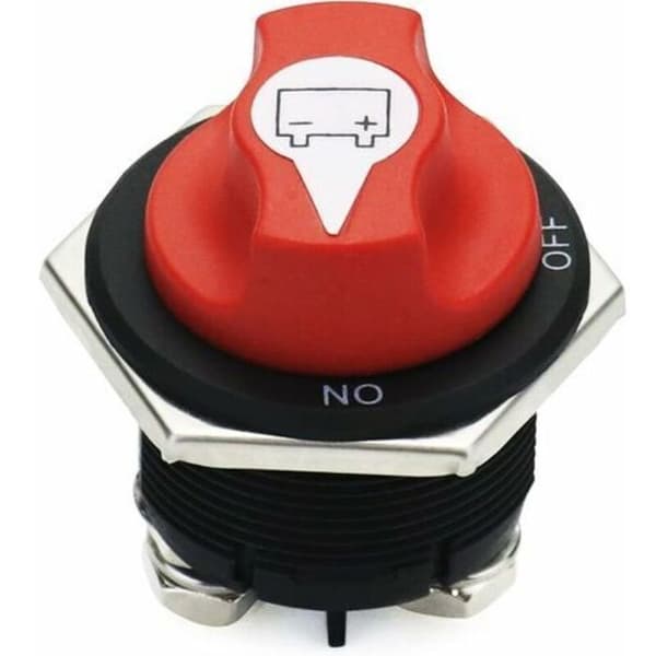 Batterikretsbryter, avtakbar batteriisolator, 12V-32V DC 200A På-Av-Ut batteribryter (200 A)