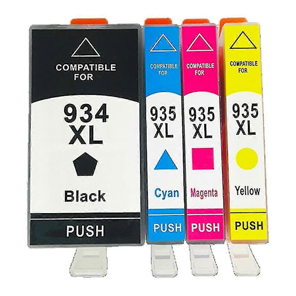 934xl 935xl Täysi Mustepatruuna Sirulla Hp Officejet Pro 6812 6830 6815 Tulostimiin