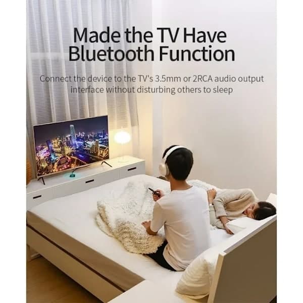 Bluetooth RCA/AUX -sovitin - NFC-anturi