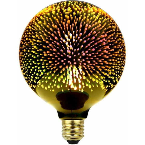 Edison Bulb Classic 3D Fyrværkeri LED lyskilde
