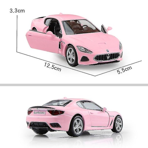 Tytön lelut tyttöystävälle Rmz Diecasts leluajoneuvot T1 Bus G63 1:36 seosauto Maserati GranTurismo