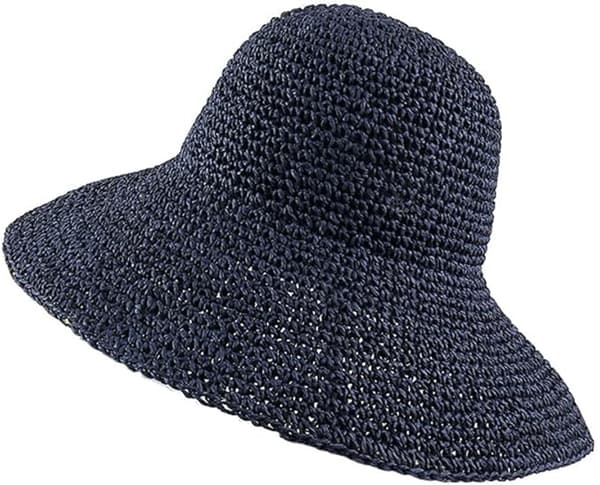 Sommer Dame Stråhat Dame Sommer Solhat Bar Bucket Hat Stråhat Strandhat