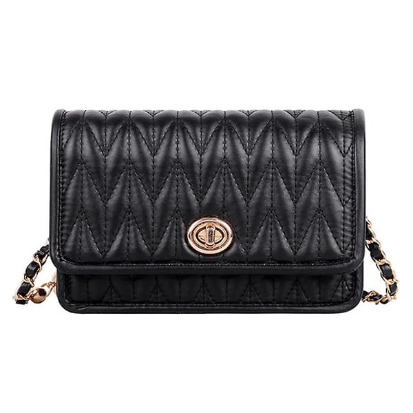 Crossbody tasker til kvinder, hjerteformede clutches. black