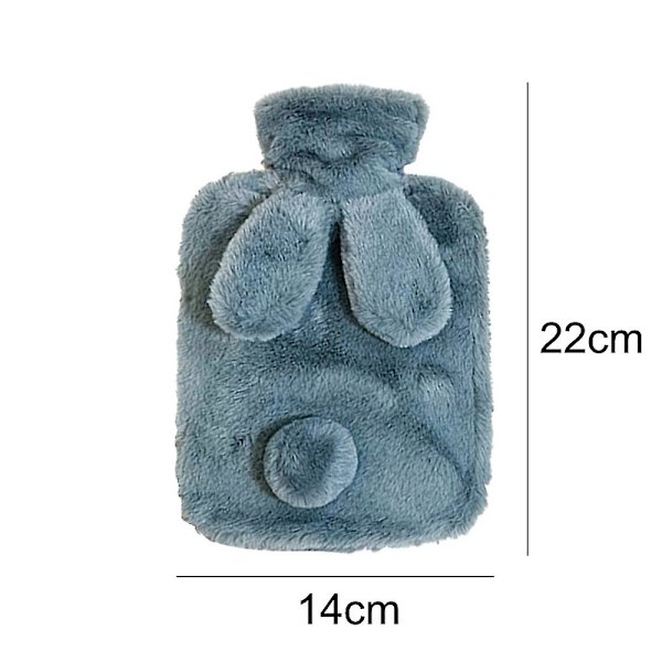 Kuum vesipullo kannella 500ml Kuum vesipussi Niskalle, Olkapääkipu, Kuukautiskivut, Kuum kompressio ja Kylmähoito, Jalat ja Sänky lämmitin 500ML style 2