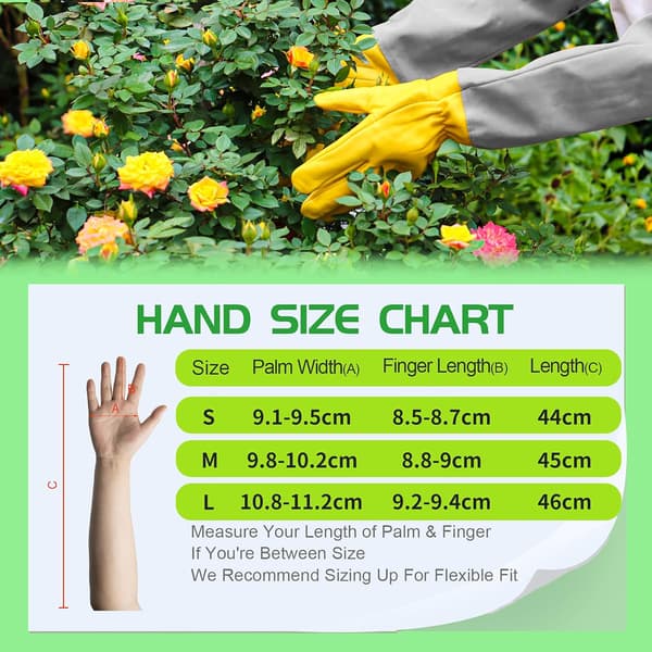 Havearbejde Handsker Havearbejde Gaver til Kvinder/Mænd - Heavy Duty Havearbejde Handsker Torn Resistente, Rose Beskæring Handsker Havearbejde Værktøjer M