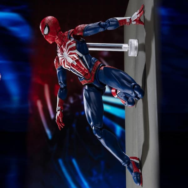 Spider-Man Actionfigur - Leddet kropp, flere utskiftbare kroppstilbehør - Samleobjektmodellleker - Gave til Spider-Man-fans