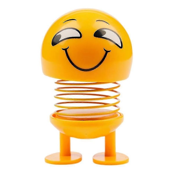 Bil Fjeder Rystende Hoved Dukke Personlige Fjedre Dansende Figur Legetøj Bil Instrumentbræt Ornament No. 11 Funny