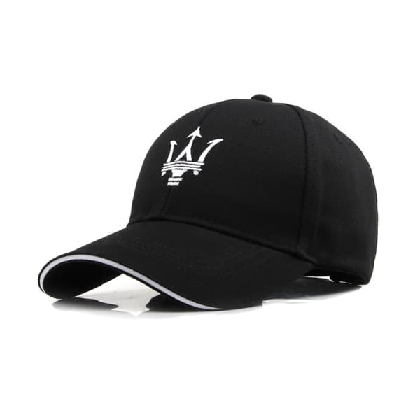 Ma-sera-ti brodert caps for menn, justerbar klassisk