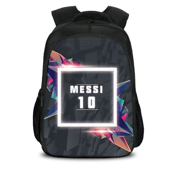 16 tuuman jalkapallo Messi 10 3d print Lasten koululaukut Ortopedinen reppu Lasten koulupojat Tytöt Mochila sarjakuvakassi style 8