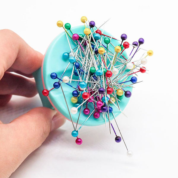 Magnetisk sykudde handledssömnad handledsmagnetisk nålhållare handledsnål kudde
