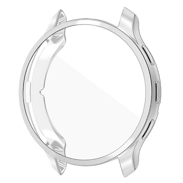 Stöttåligt Repskydd Fodral Ram Stötfångare Dammtät för Venu 3/3s Klocka Silver 45mm