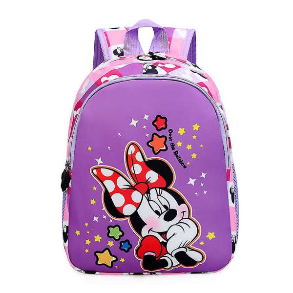 Disney Minnie Mouse Mini Rygsæk Til Toddler Små Børn Piger Søde tegneserie skoletasker Letvægts Purple