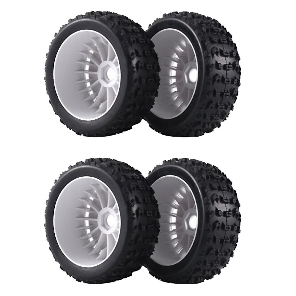 4 st 116 mm 1/8 Rc Off-road däckhjul 17 mm sexkant för Arrma Redcat Team Wr8 Hobao,3