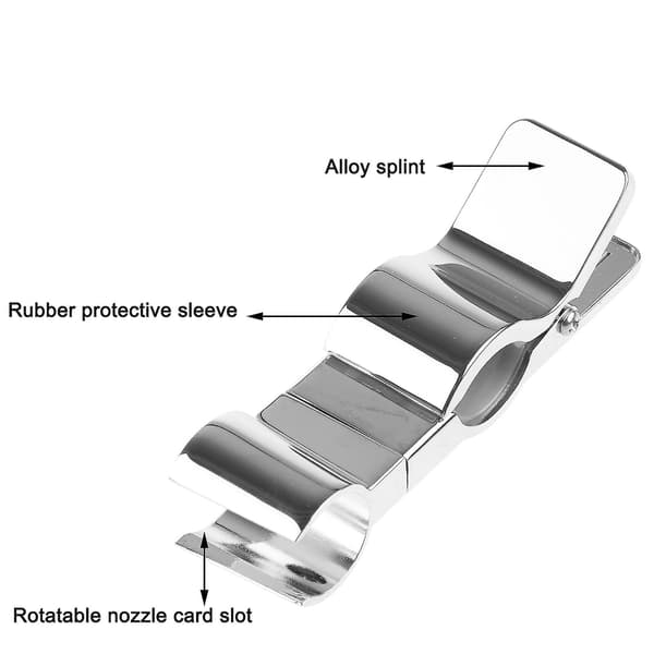 Universal Clip-on Bruserhovedholder Til Skydebar 45 Justerbar Bruserholder